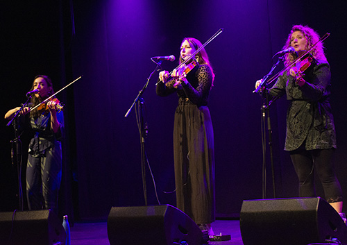 Catriona Price, Kristan Harvey and Jeana Leslie