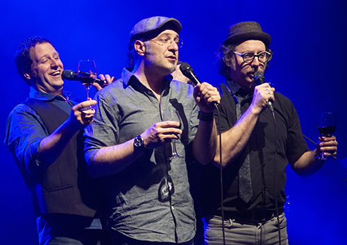 André Brunet, Nicolas Boulerice and Olivier Demers