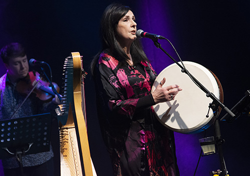 Cathal O’Currain and Moya Brennan