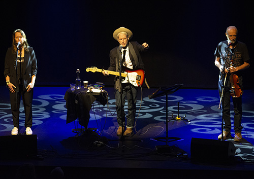 Ashlie Wallace, Sam Baker and Tim Lorsch