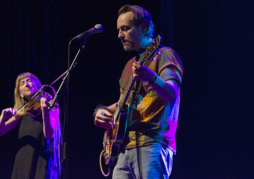 Carly Frey and Adrian Glynn