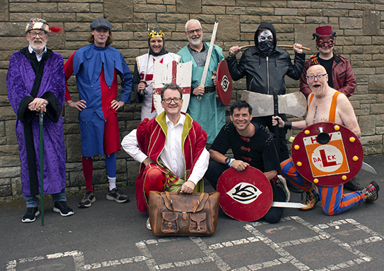 Pace Egg performers Milnrow