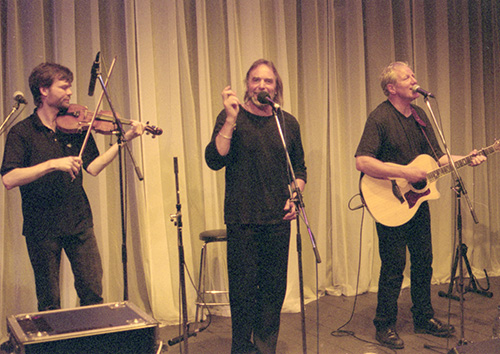 Stewart Hardy, John Wright and Kenny Spiers