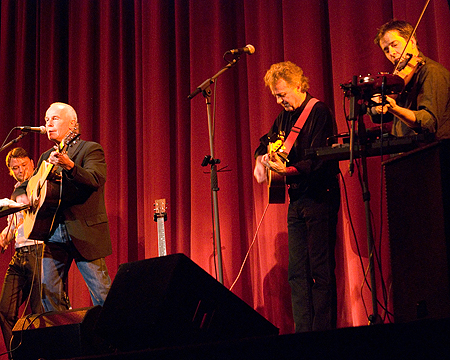 Allan Taylor  with Joe, Brian and Gregor