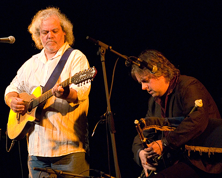 Maartin Allcock and Troy Donockley