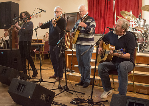 Cath Flemming, Steve Keene, Dave Howard & Ian Reynolds