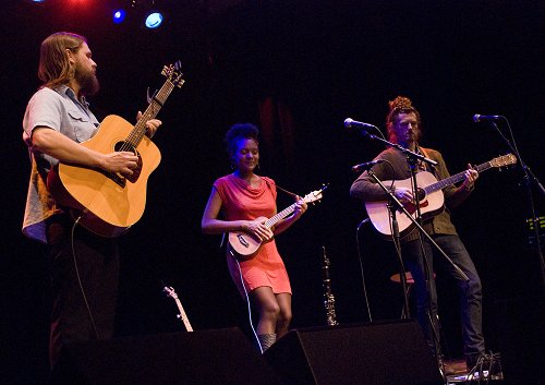 Joe Faulhaber, Allison Russell and JT Nero 