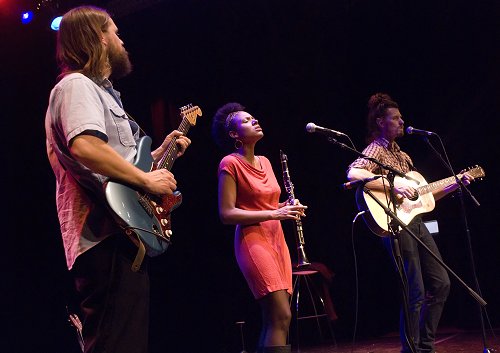 Joe Faulhaber, Allison Russell and JT Nero 