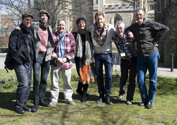 Peter Mulvey, Will Waghorn, Hedley Jones, Alison Russell, JT Nero, Phil Brown and Seamus Heffernan 