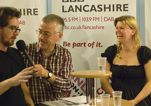 Phil, Geraldine and Phil Brown