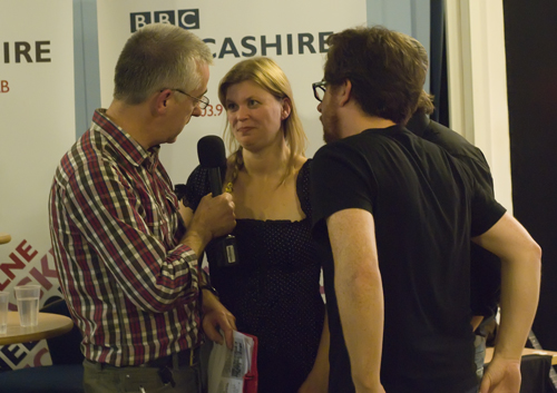 Phil, Geraldine and Phil Brown