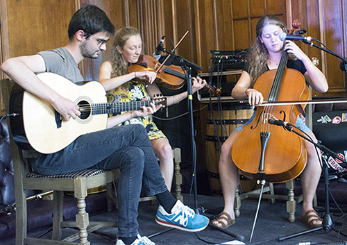 Louis Campbell, Phoebe Harty & Cori Smith