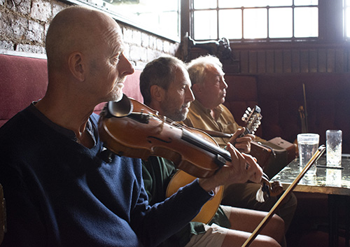 Folk Session in The Baum