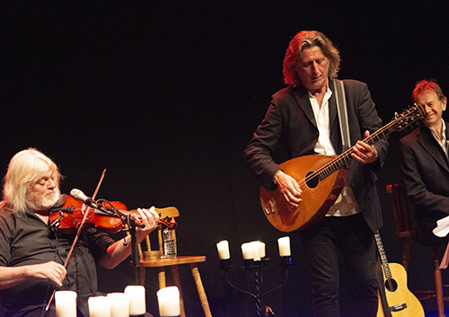 Show of Hands (Phil Beer and Steve Knightley) and Michael Wood