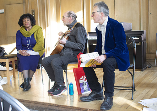 Annette Reis, Raphael Callaghan and Mike Butler