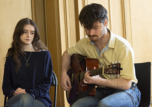 Rose Marsden and Luke Hart